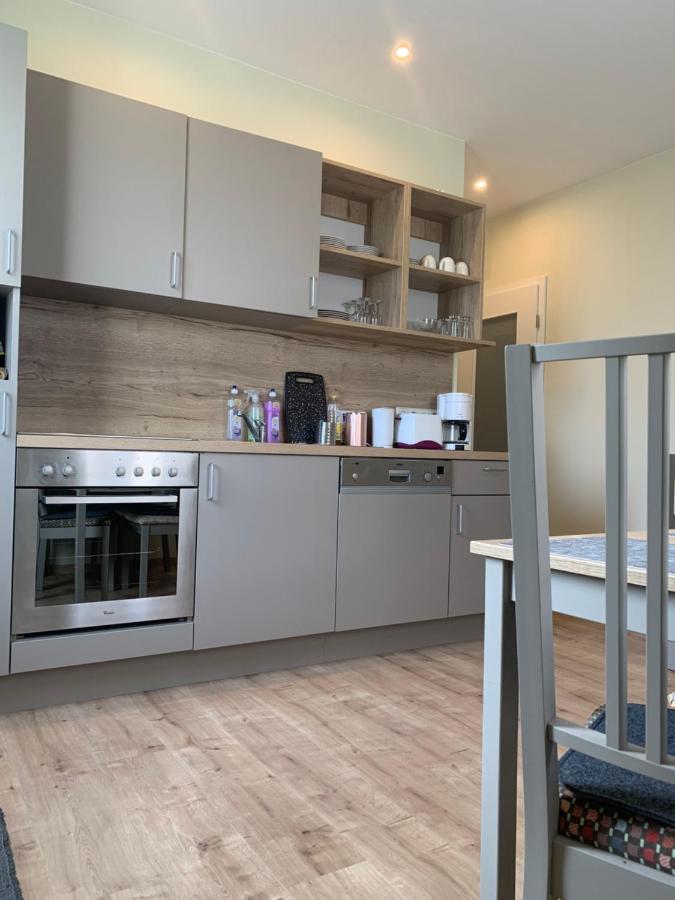 Die Senfbude - Wunderschoene Apartments Fuer 4 Personen Mit Terrasse & Stellplatz Leipzig Extérieur photo