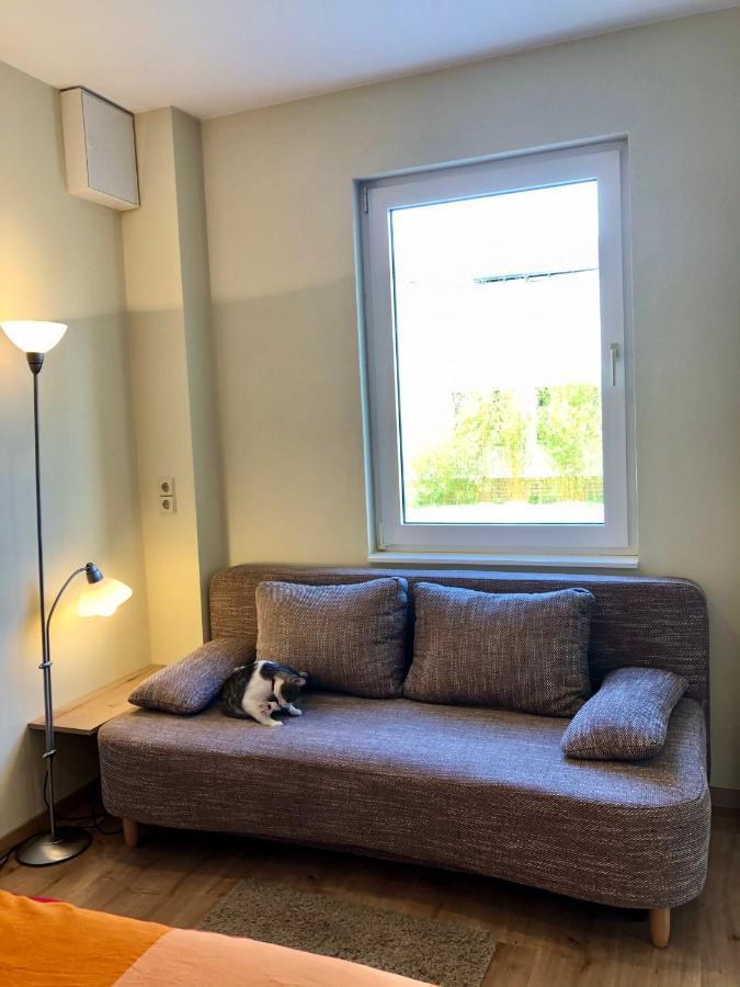 Die Senfbude - Wunderschoene Apartments Fuer 4 Personen Mit Terrasse & Stellplatz Leipzig Extérieur photo